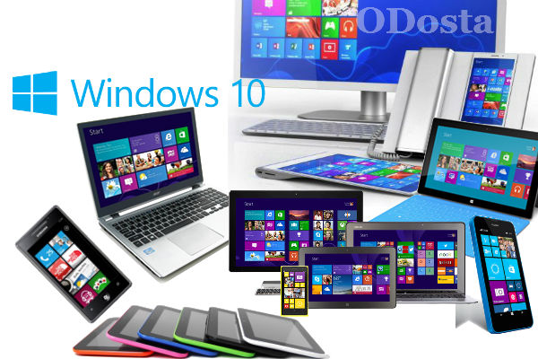 windows 10 at multi screen devices