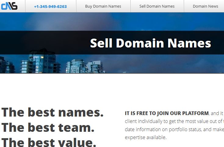 sell domain to earn 