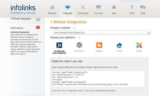 infolinks-integration