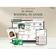 Spreadsheet Wedding Gift Planner with Budget Tracker Spreadsheet Wedding Gift Planner with Budget Tracker