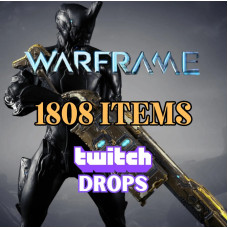 Warframe Twitch Drops - 1808 Items