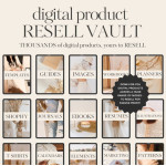 Digital Product Resell Vault - Thousands DFY for Passive Income Master Resell