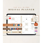 PREMIUM Custom Digital Planner | 2026-27 Undated