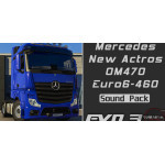 2020 MB New Actros 460 OM470 Sound Pack