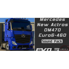 2020 MB New Actros 460 OM470 Sound Pack
