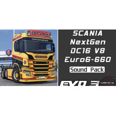 NextGen Scania 660 V8 Real Engine Audio Pack