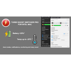 Turbo Boost Switcher Pro for Intel Mac