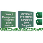 Advanced Project Management Templates & Portfolio Excel Template