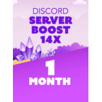 Discord Server Boost 14x 1 Month Global Key
