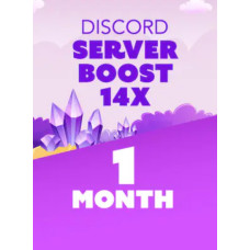 Discord Server Boost 14x 1 Month Global Key