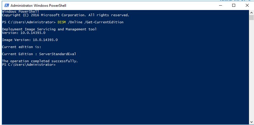 Convert Windows Server 2012 R2 Standard Evaluation To Full Version 8306